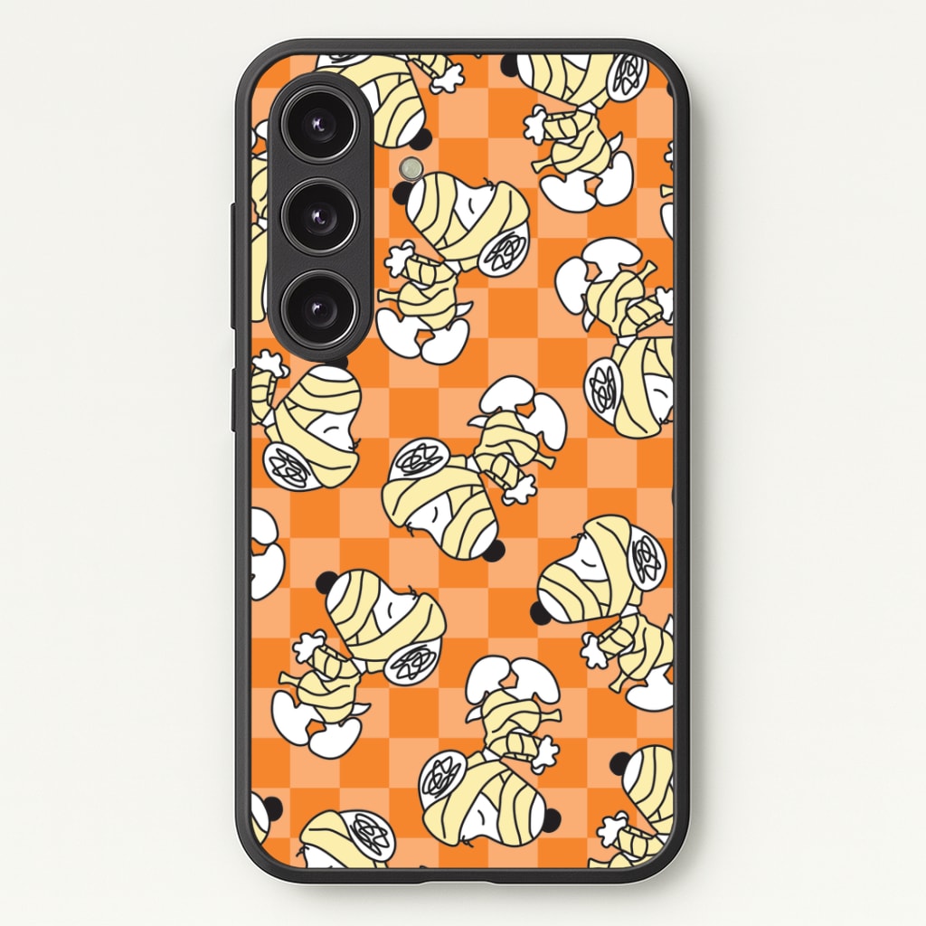 Mummy Cartoon Beagle Pattern Phone Case - Galaxy S25 / Standard