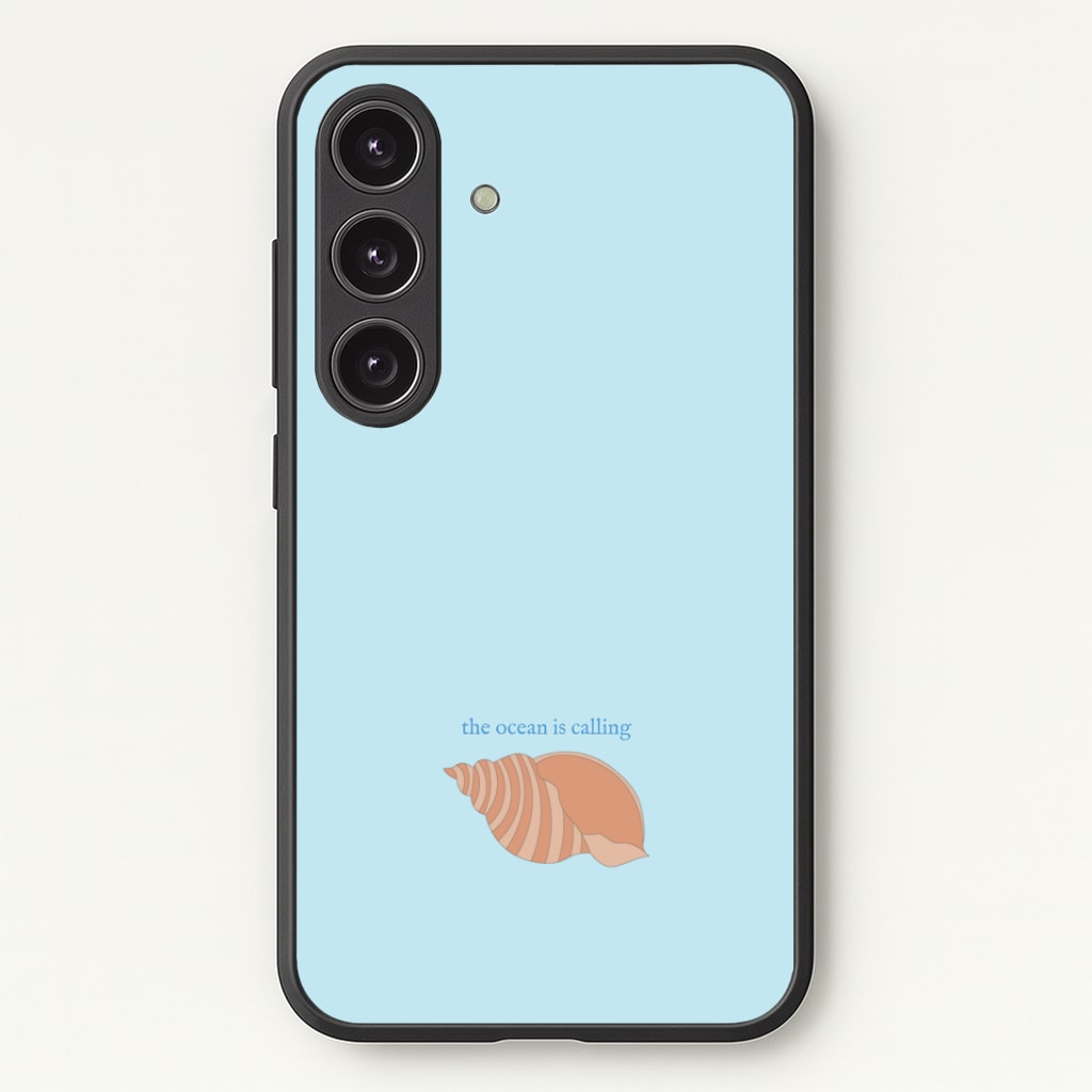 The Ocean Is Calling - Seashells Phone Case - Galaxy S25 / Standard