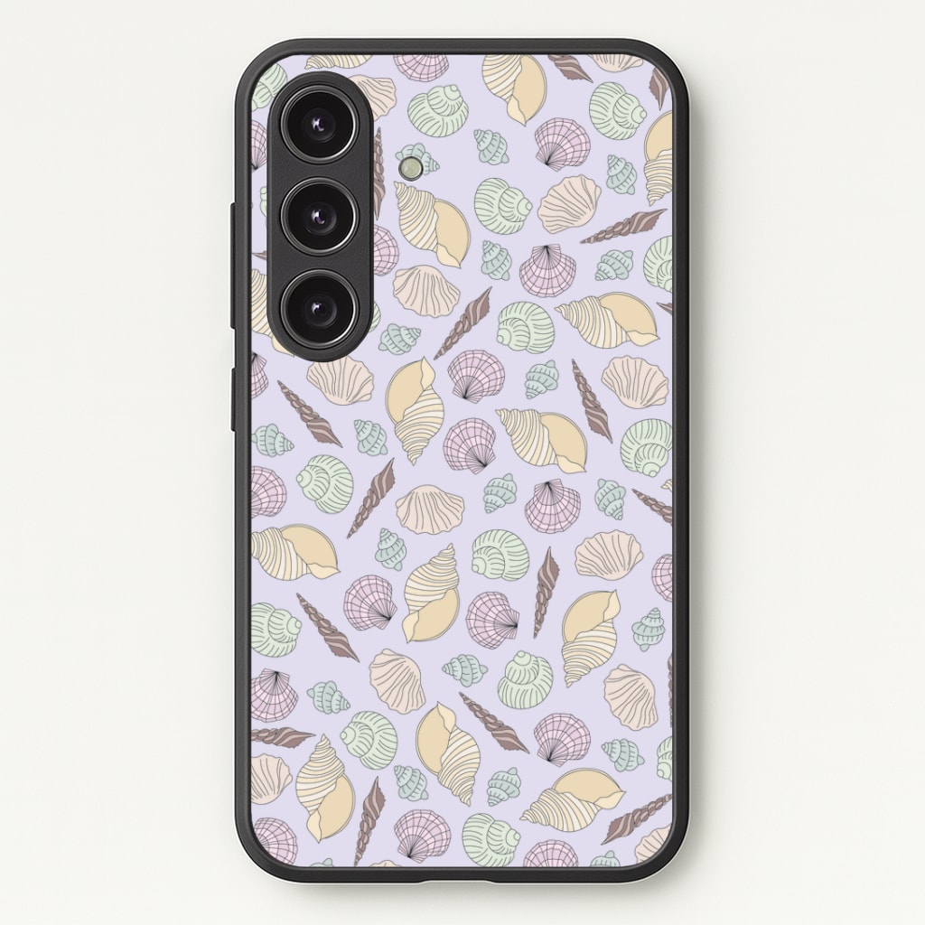 Seashells Pattern 7 Phone Case - Galaxy S25 / Standard