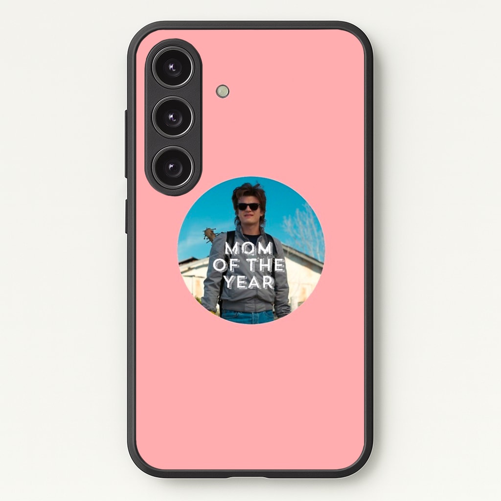 Steve Harrington - Mom Of The Year Phone Case - Galaxy S25 / Standard