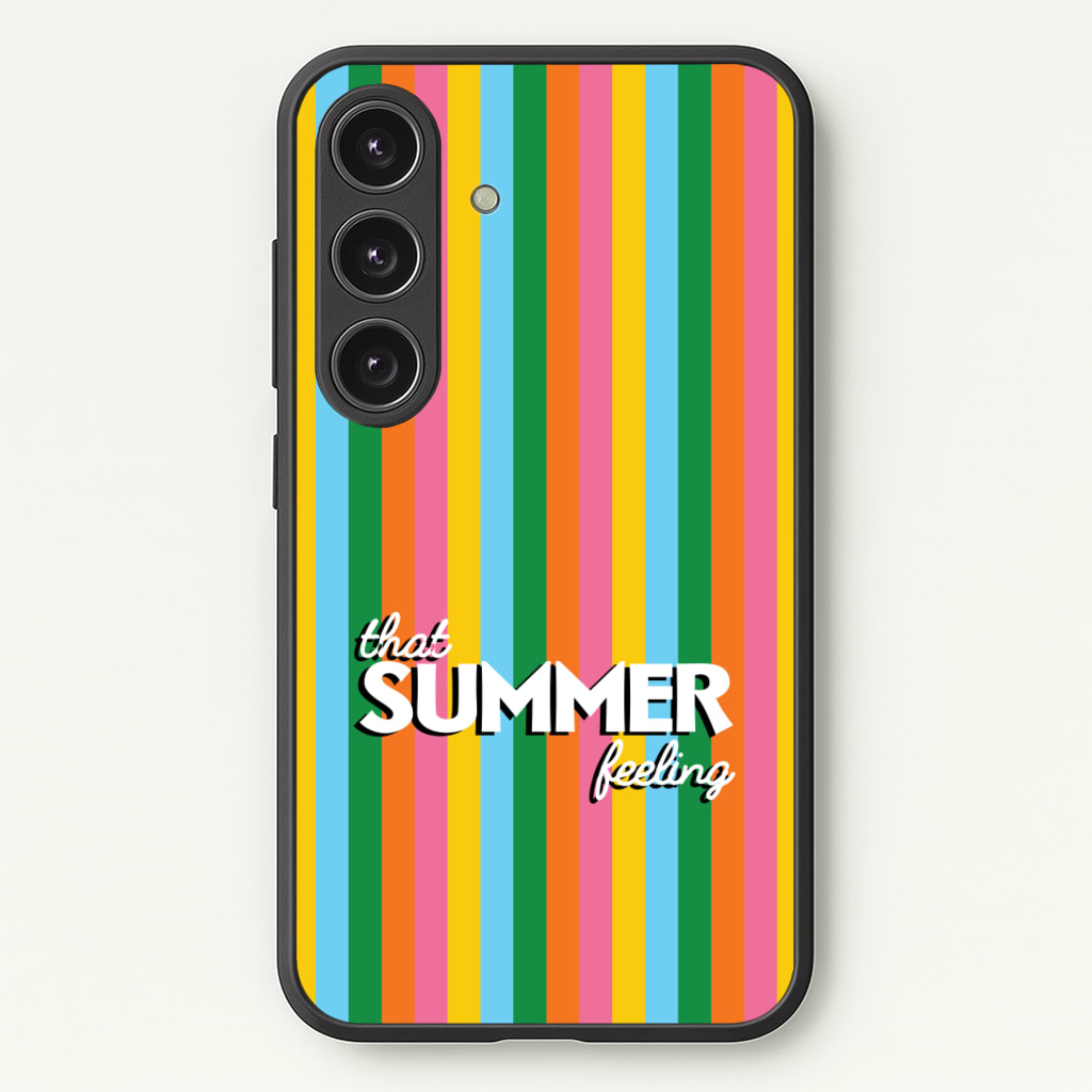 That Summer Feeling Stripes Phone Case - Galaxy S25 / Standard