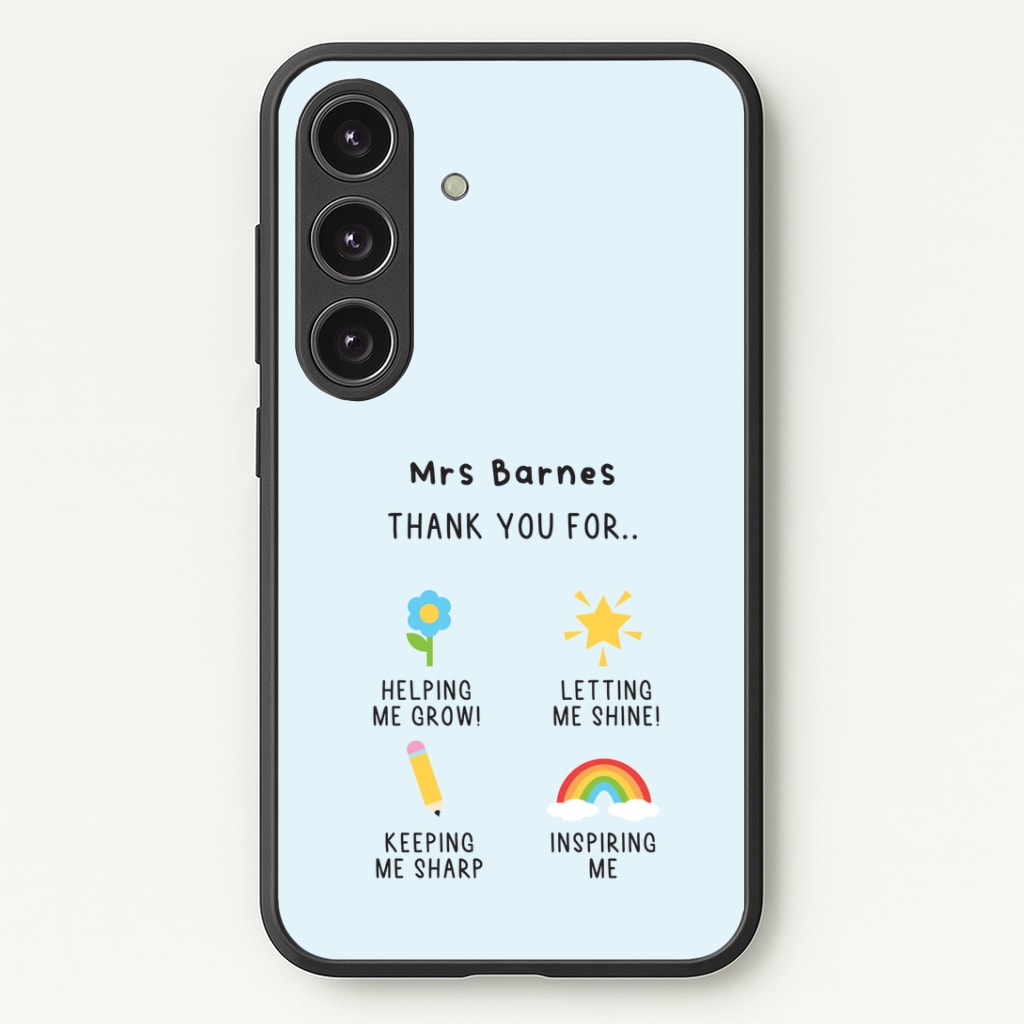 Thank You For Helping Me Phone Case - Galaxy S25 / Standard