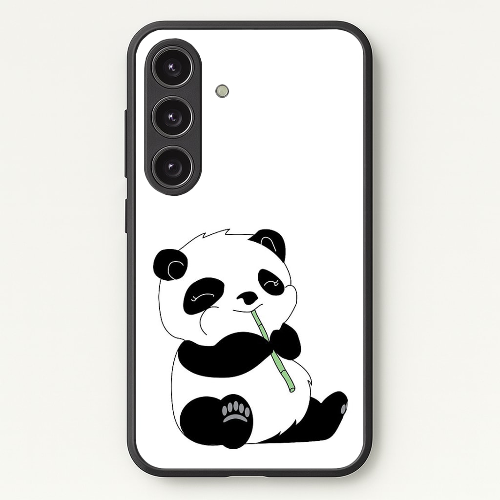 Vegan Panda Phone Case - Galaxy S25 / Standard
