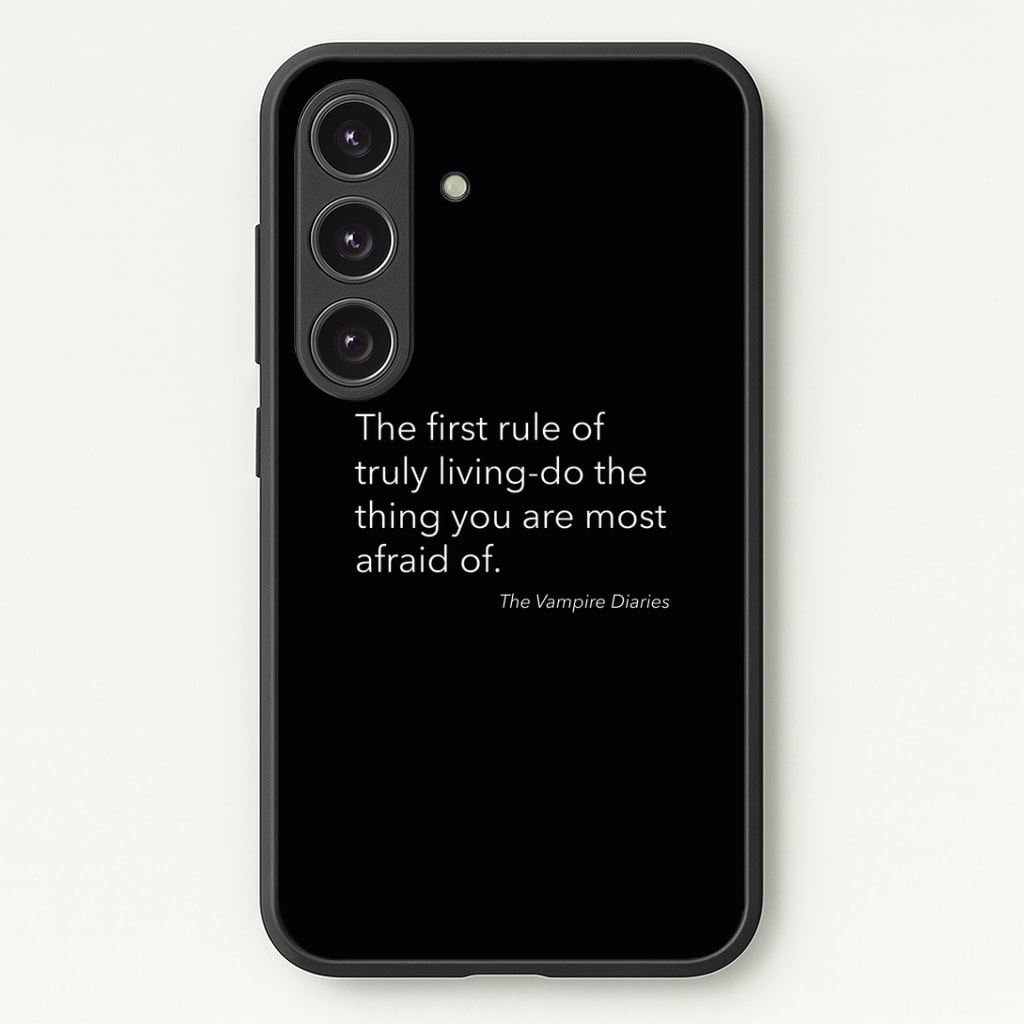The First Rule Of Truly Living - VD Phone Case - Galaxy S25 / Standard