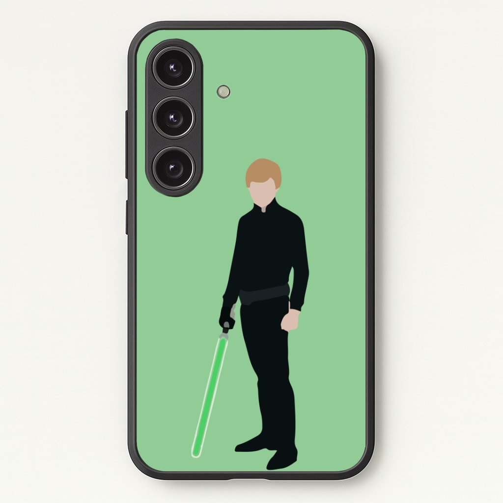 Skywalker Green Lightsaber Phone Case - Galaxy S25 / Standard