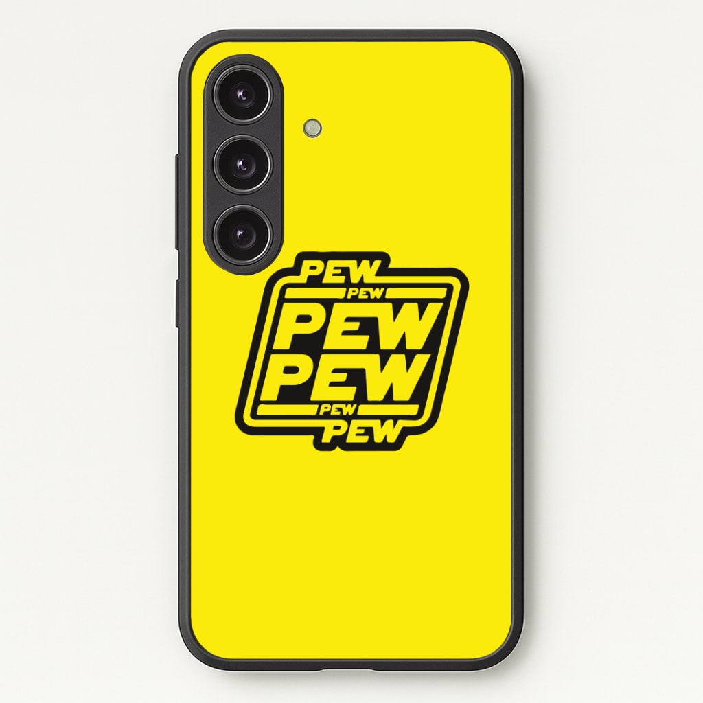 Pew Pew Phone Case - Galaxy S25 / Standard
