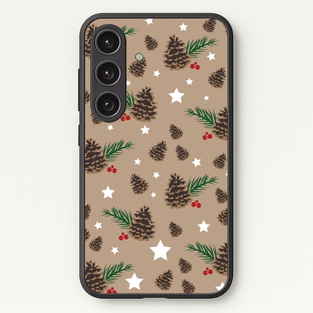 Acorn - Christmas Patterns Phone Case - Galaxy S25 / Standard