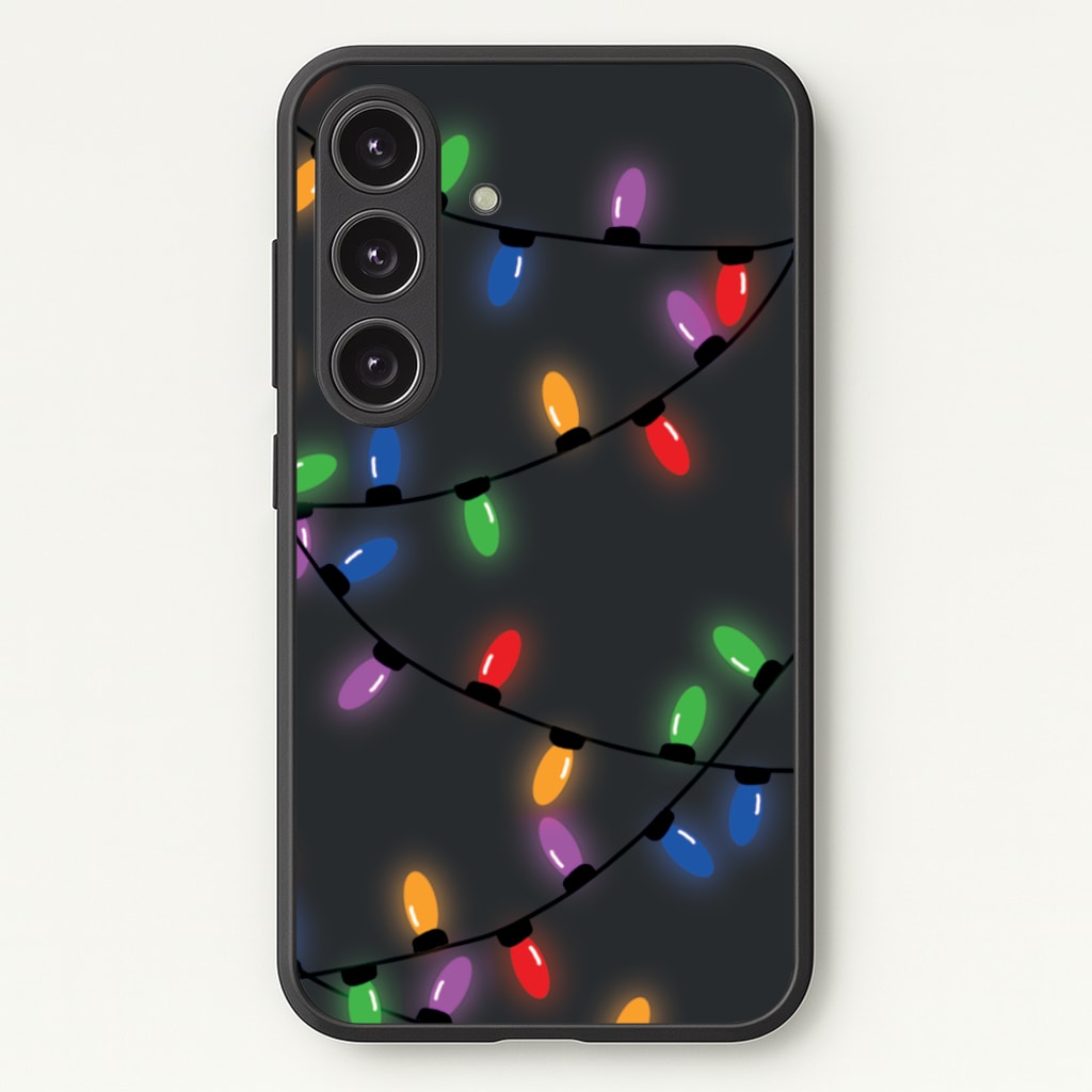 Rainbow Lights - Christmas Patterns Phone Case - Galaxy S25 / Standard