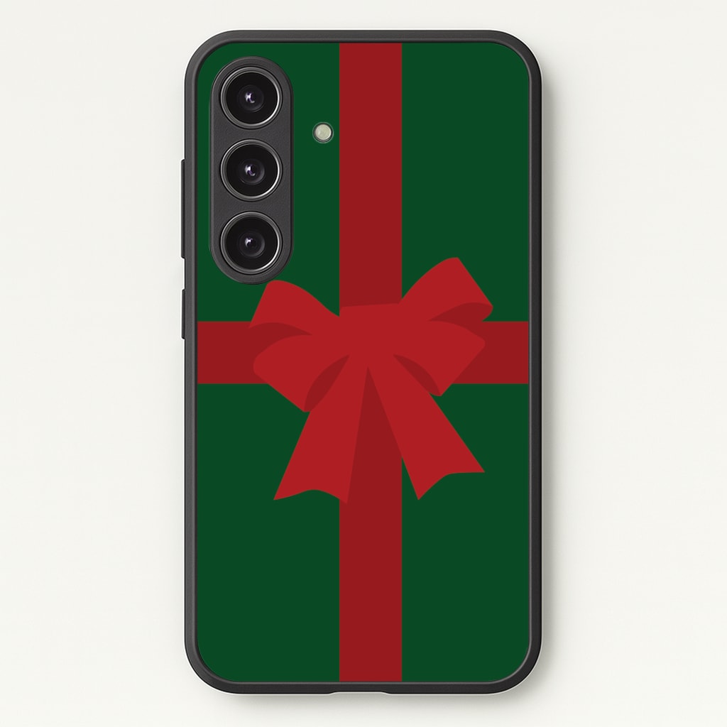 Xmas Bow - Christmas Patterns Phone Case - Galaxy S25 / Standard