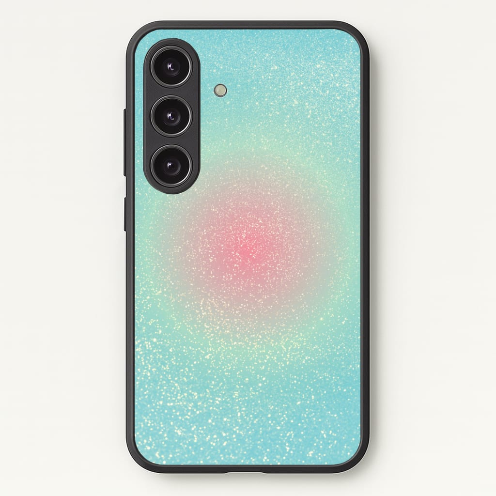 Teal Shimmer Phone Case