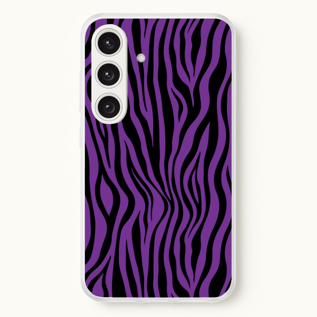Purple Zebra - Animal Patterns Phone Case