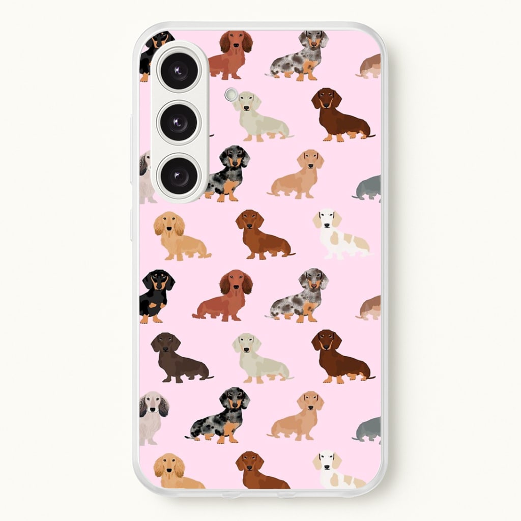 Dachshund Breed Pattern Phone Case