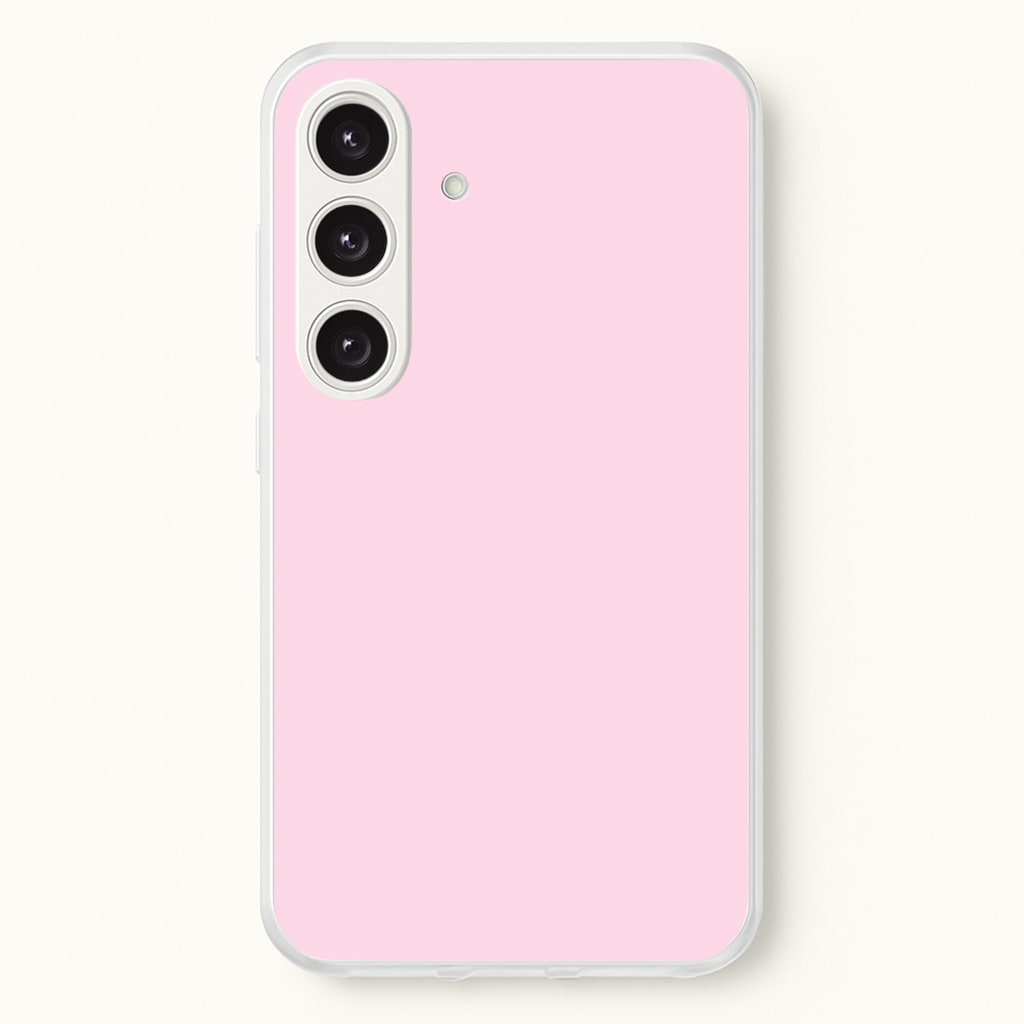 Back To Casics - Pretty Pastels - Plain Pink Phone Case