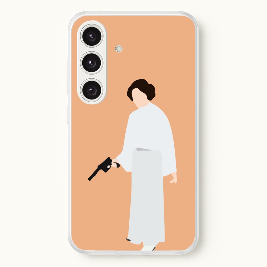 Leia Faceless With Gun Phone Case