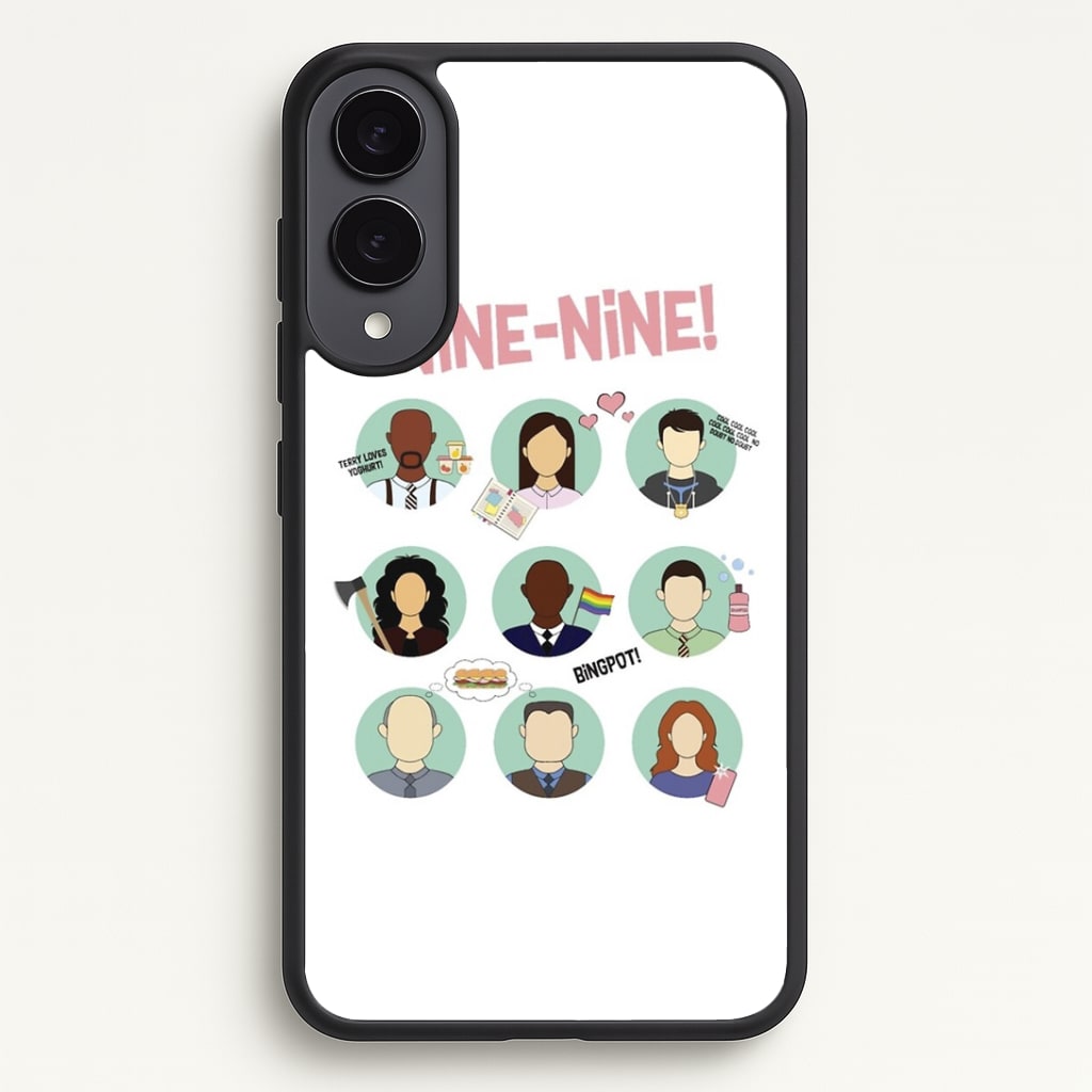 Nine Nine Characters - B99 Phone Case - Galaxy S25 Edge / Standard