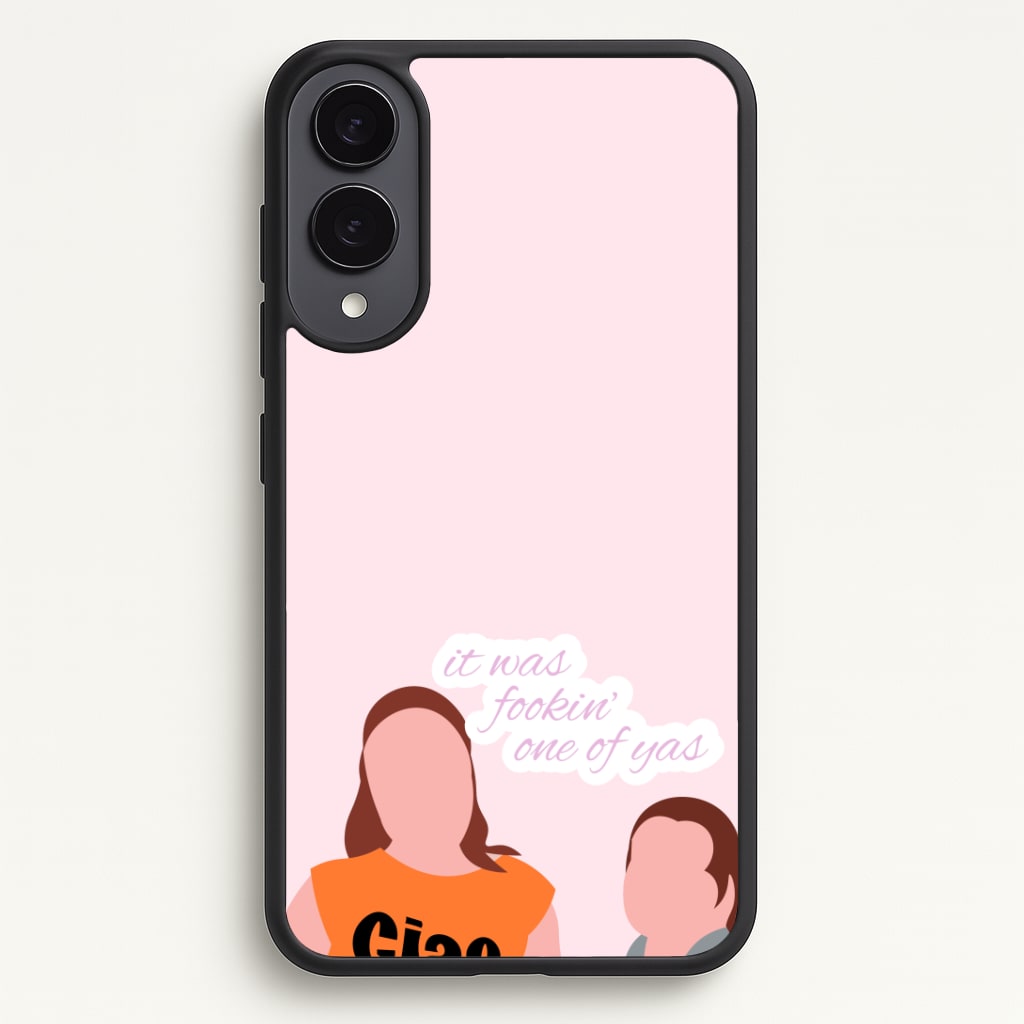 It Was Fookin' One Of Yas - British Pop Culture Phone Case - Galaxy S25 Edge / Standard