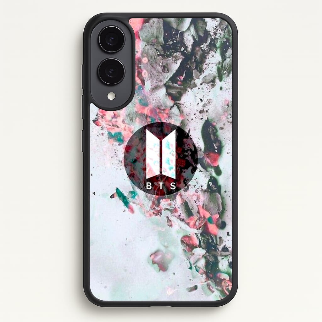K-Pop Band Marble Logo Phone Case - Galaxy S25 Edge / Standard