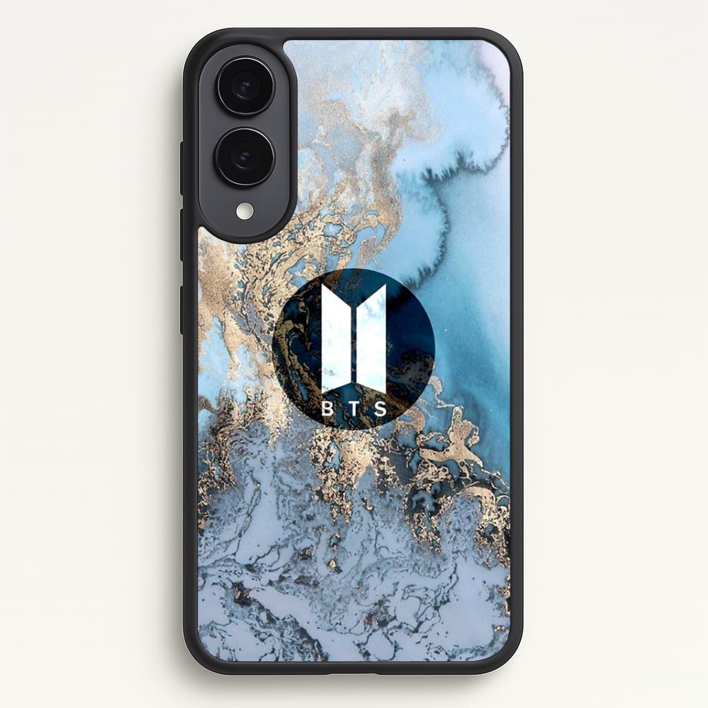 K-Pop Band Logo Marble Phone Case - Galaxy S25 Edge / Standard