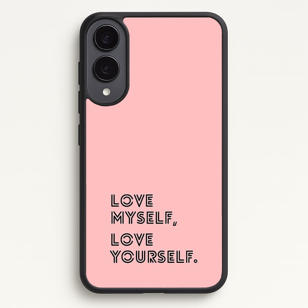Love Myself, Love Yourself K-Pop Band Phone Case - Galaxy S25 Edge / Standard