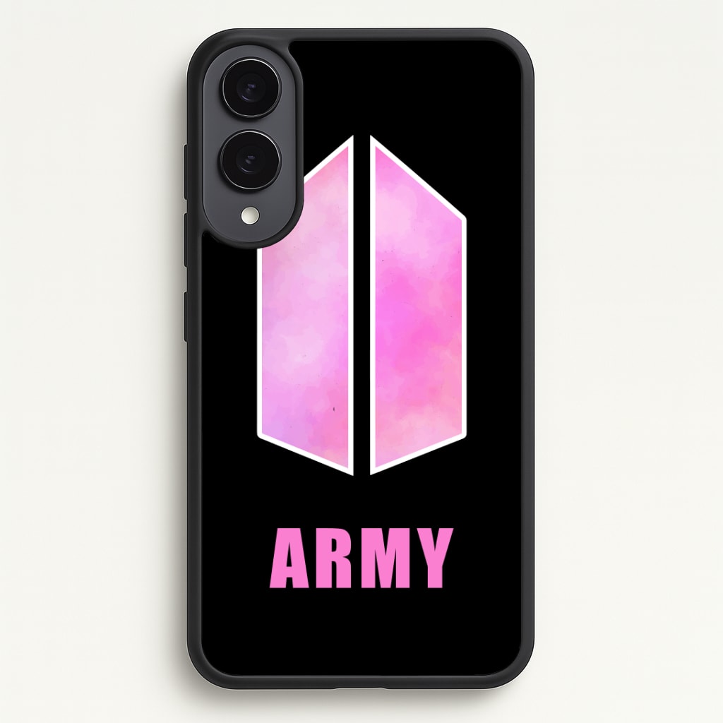 BTS Army Pink - K Pop Phone Case - Galaxy S25 Edge / Standard