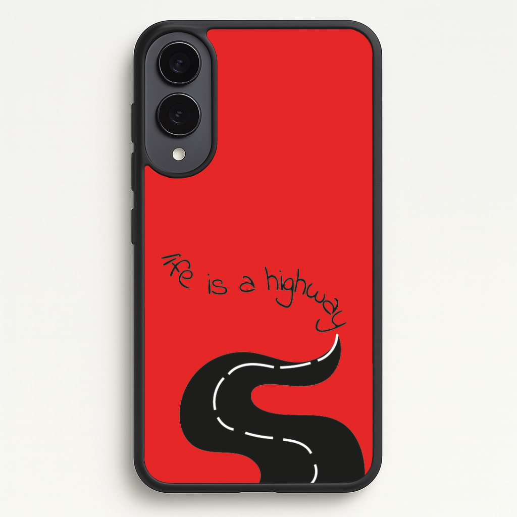 Life Is A Highway - Cars Phone Case