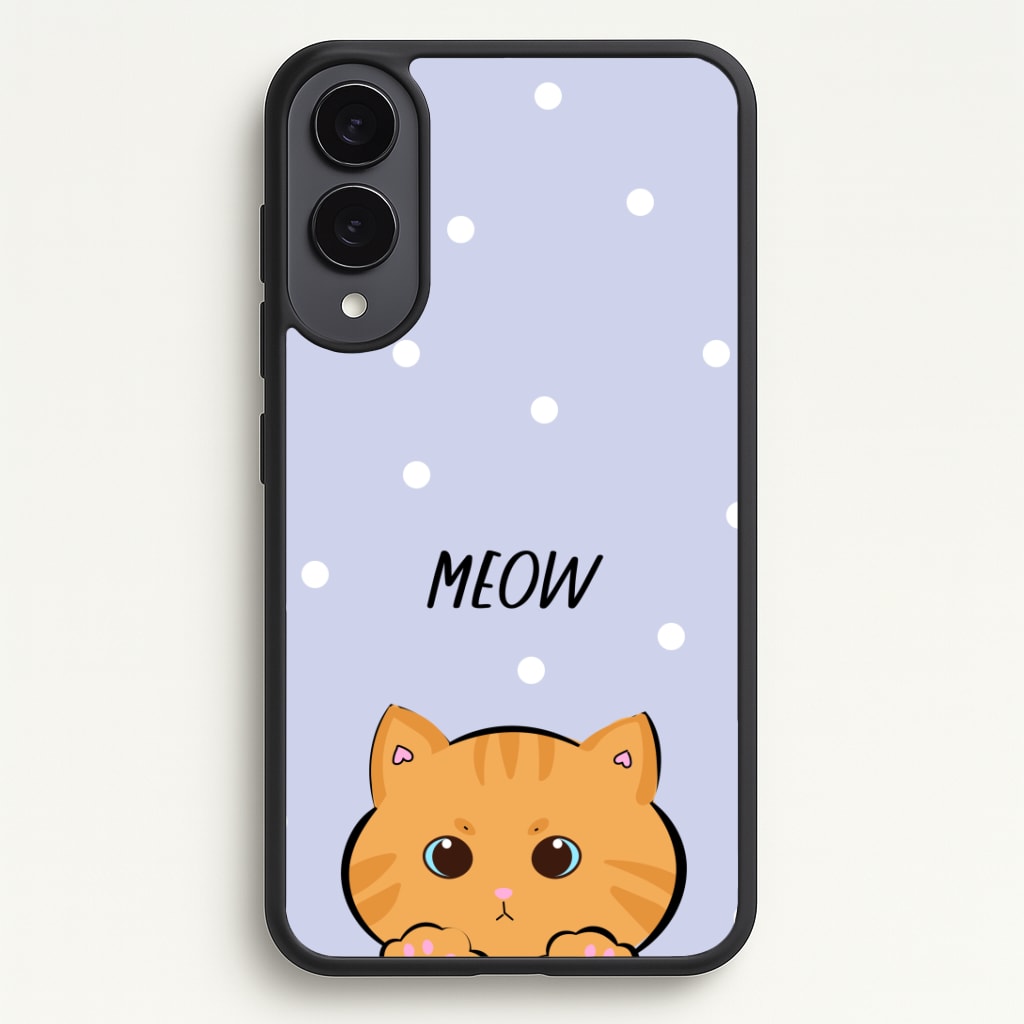 Ginger Cat - Cats Phone Case - Galaxy S25 Edge / Standard
