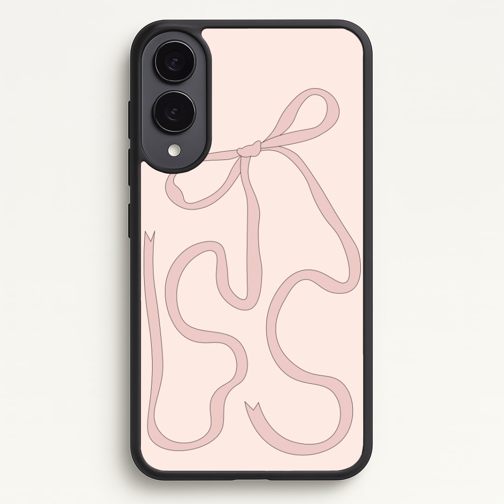 Pink Ribbon Phone Case - Galaxy S25 Edge / Standard
