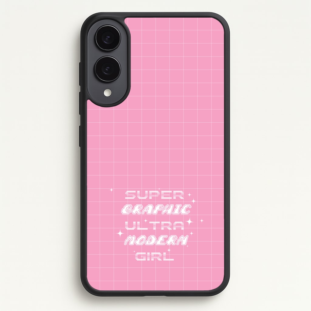 Super Graphic Ultra Modern Girl - Chappell Phone Case - Galaxy S25 Edge / Standard