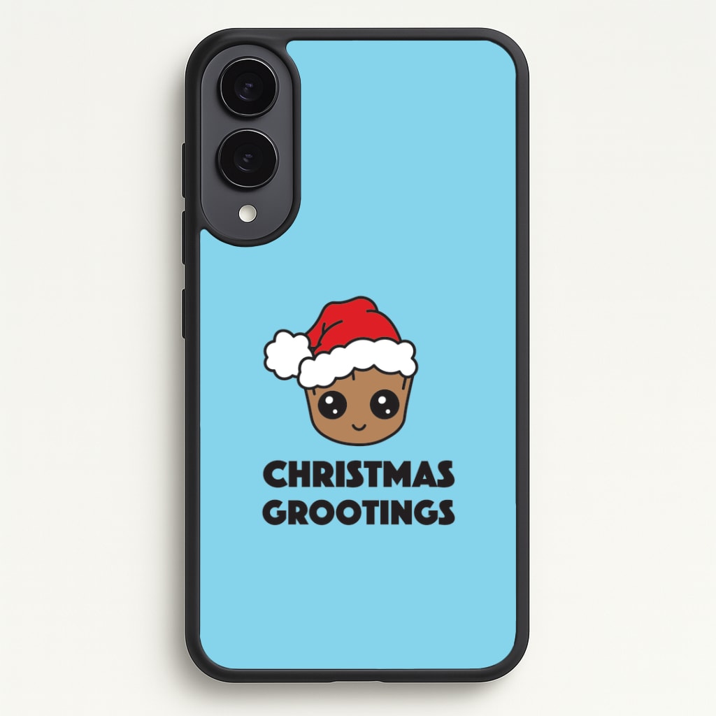 Christmas Grootings Phone Case - Galaxy S25 Edge / Standard