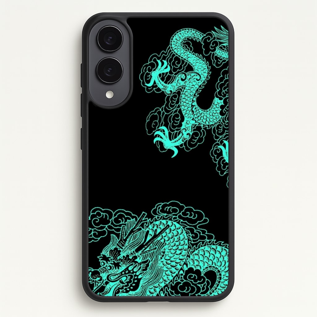 Green Dragon Phone Case - Galaxy S25 Edge / Standard