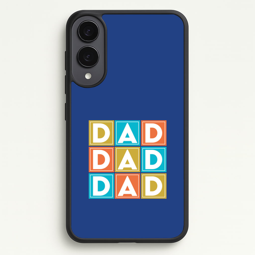 Dad Cubes Phone Case - Galaxy S25 Edge / Standard