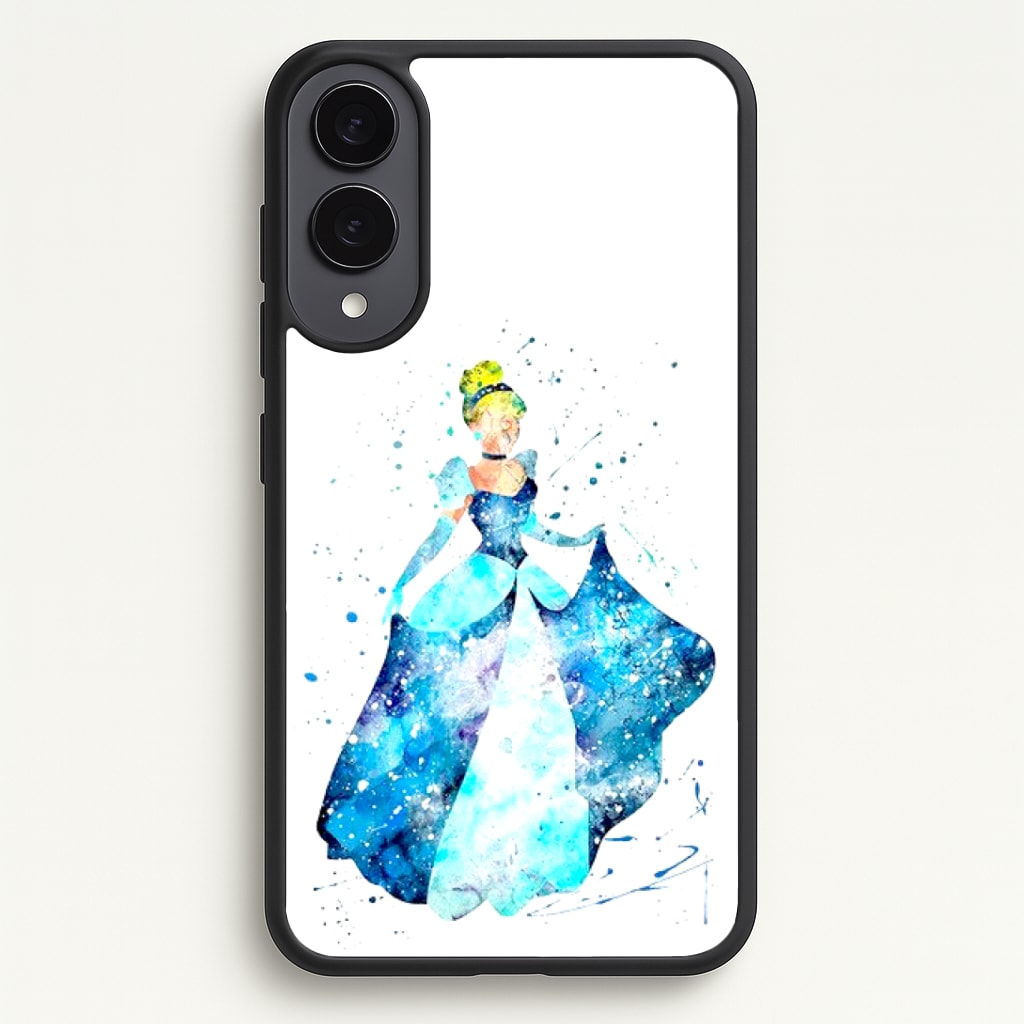 Watercolour Cinderella Fairytale Phone Case - Galaxy S25 Edge / Standard