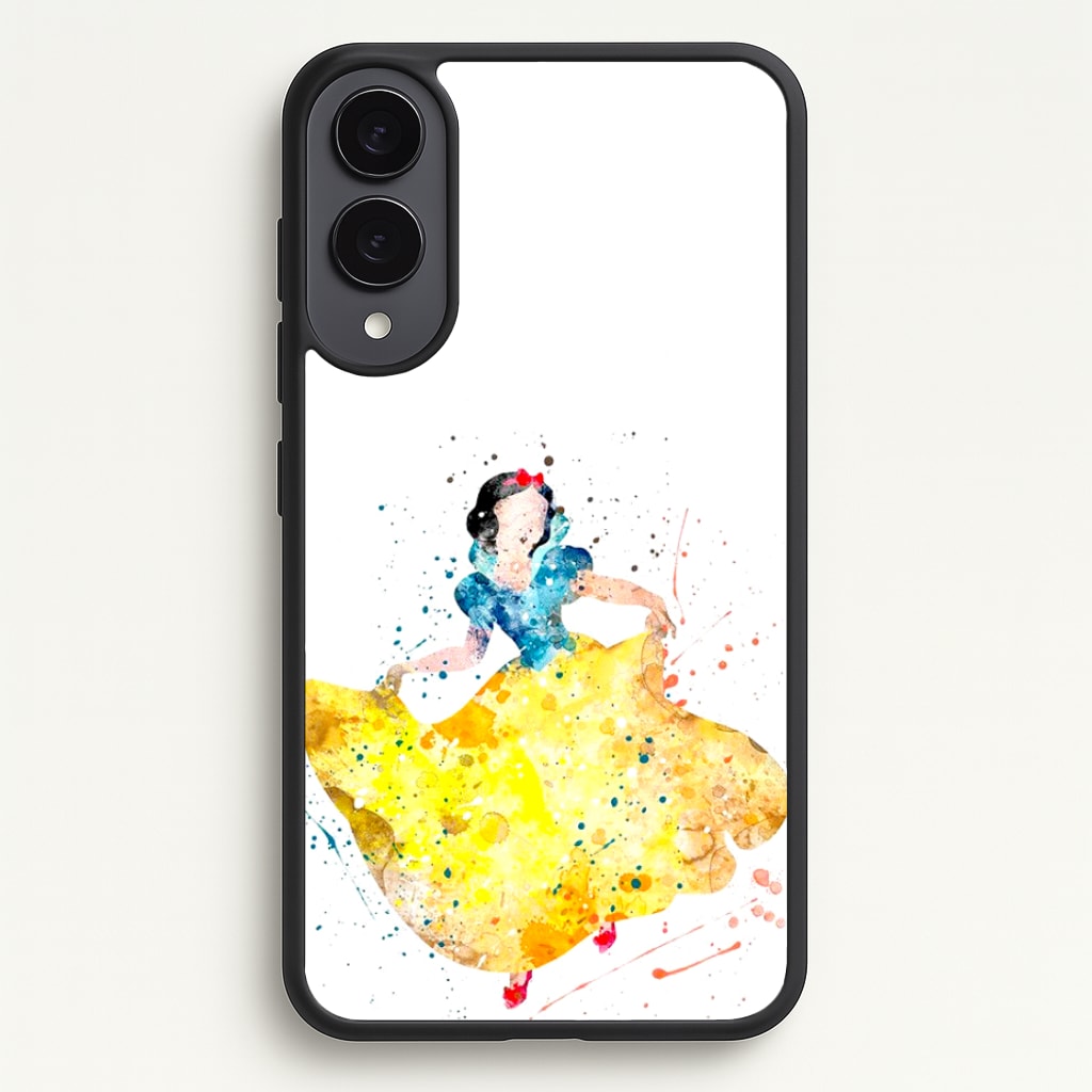 Watercolour Snow White Fairytale Phone Case - Galaxy S25 Edge / Standard