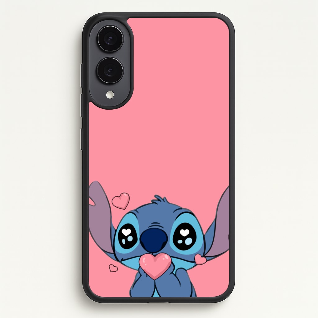 Cute Alien Blue Phone Case - Galaxy S25 Edge / Standard