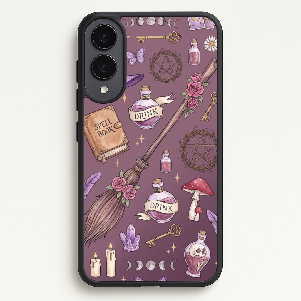 Dusty Violet Witchcraft Phone Case