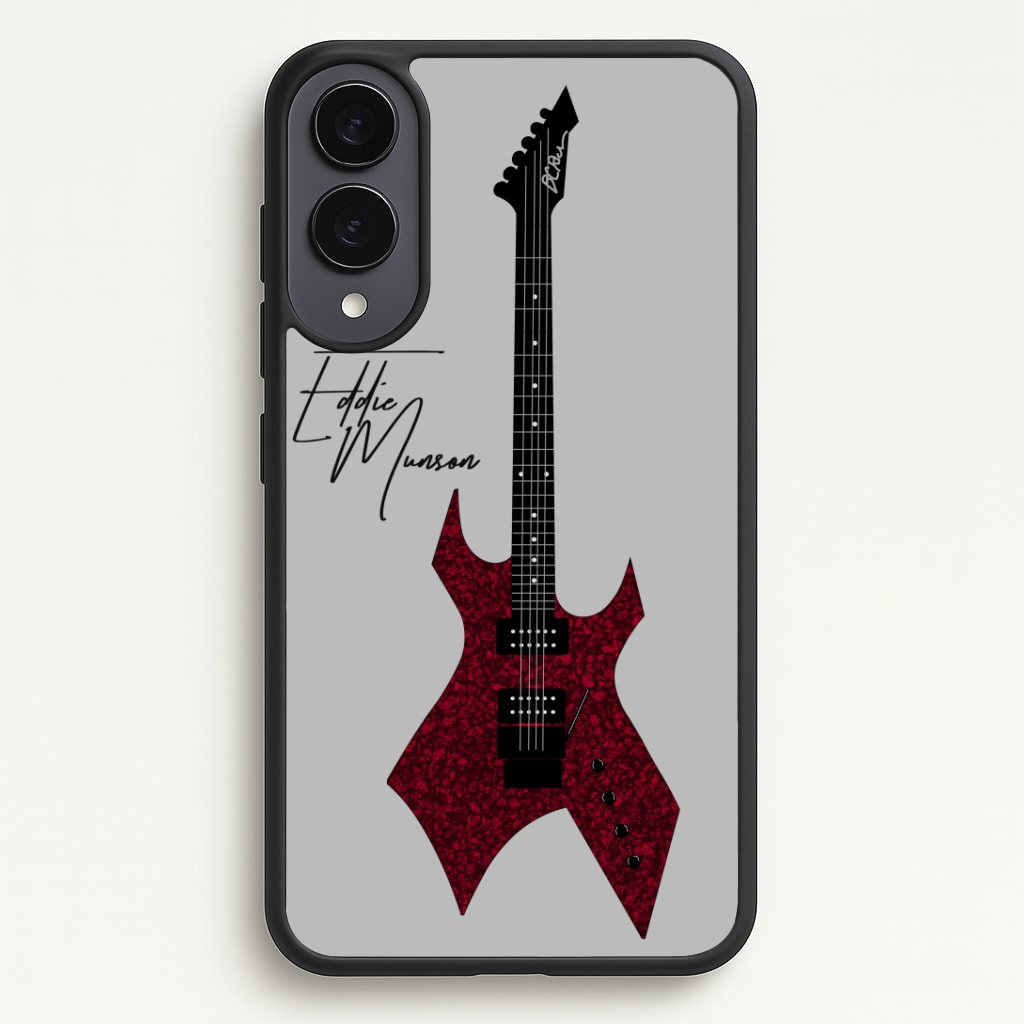 Eddie Munson Guitar Phone Case - Galaxy S25 Edge / Standard