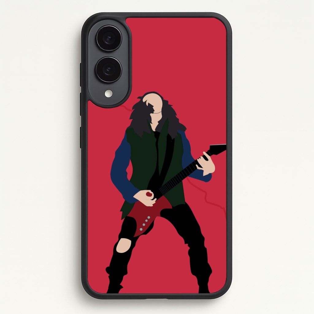 Eddie Munson Playing Guitar Phone Case - Galaxy S25 Edge / Standard