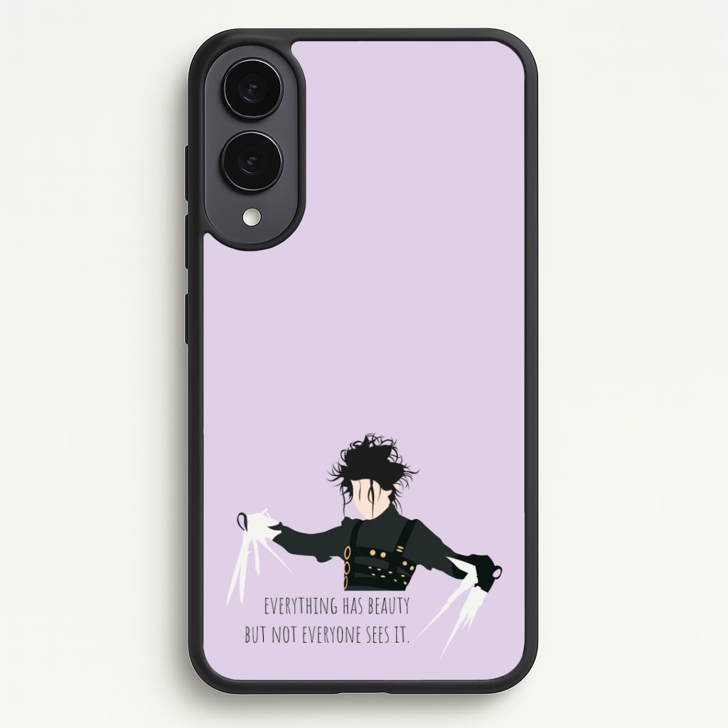 Everything Has Beauty - Scissorhands Phone Case - Galaxy S25 Edge / Standard