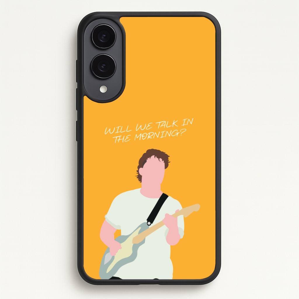 Will We Talk In The Morning Yellow Phone Case - Galaxy S25 Edge / Standard