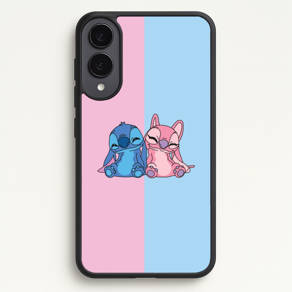 Best Friends - Pink Alien Phone Case - Galaxy S25 Edge / Standard
