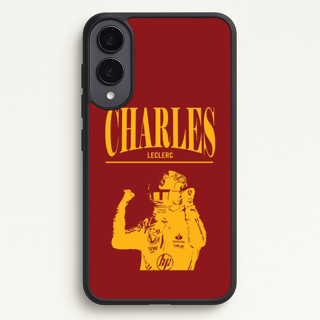 Charles Red And Gold Phone Case - Galaxy S25 Edge / Standard