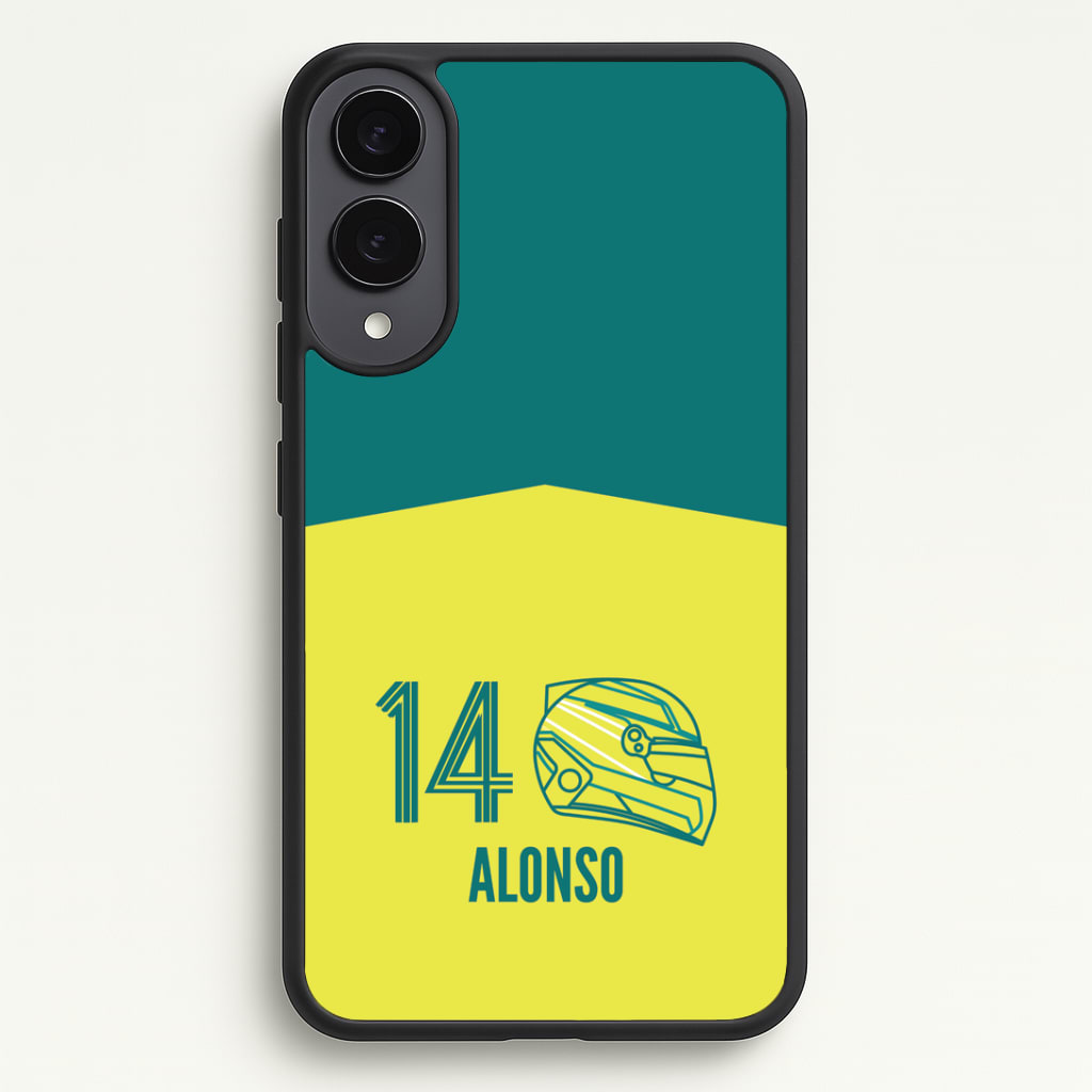 Alonso Helmet 2026 Phone Case - Galaxy S25 Edge / Standard