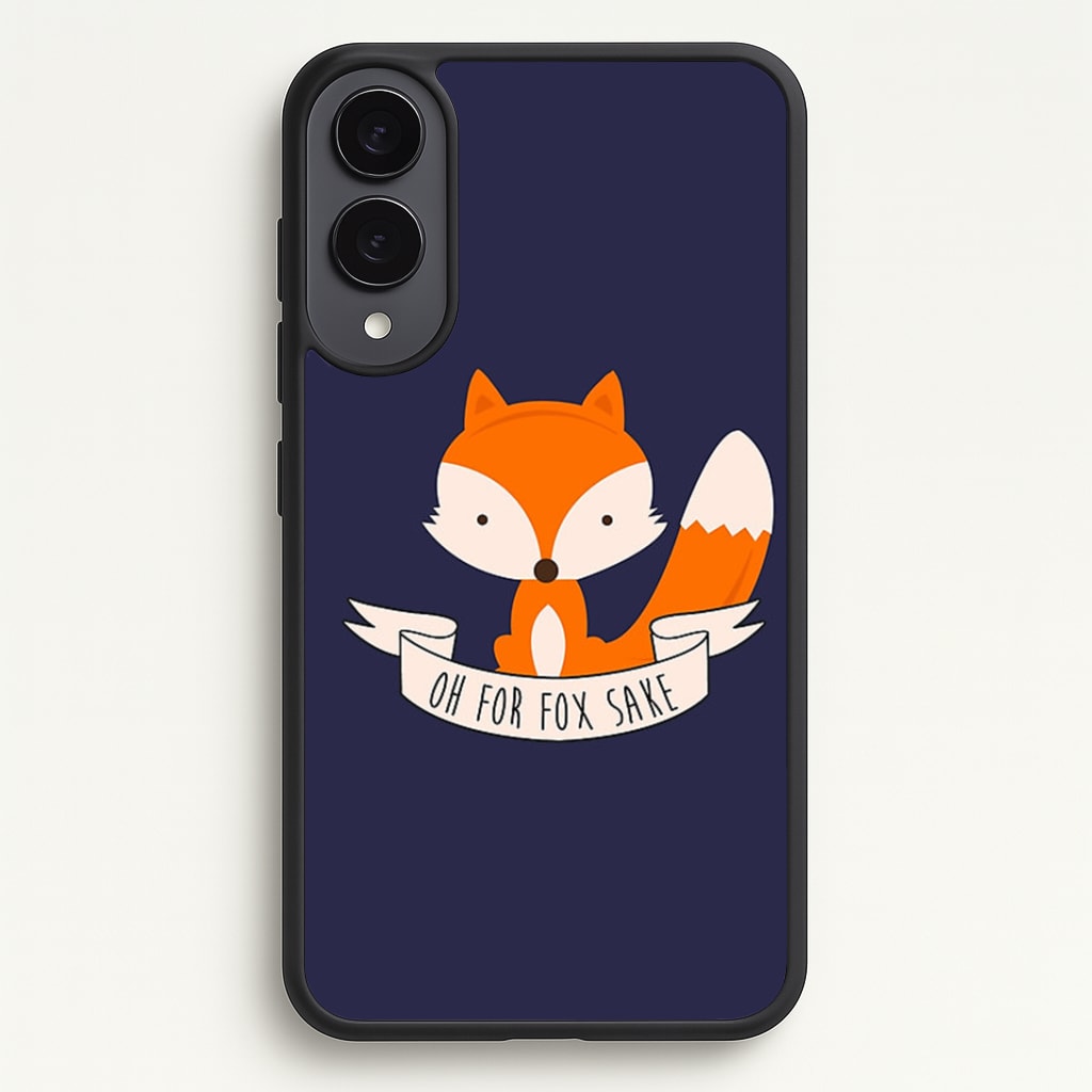 Oh For Fox Sake Phone Case - Galaxy S25 Edge / Standard