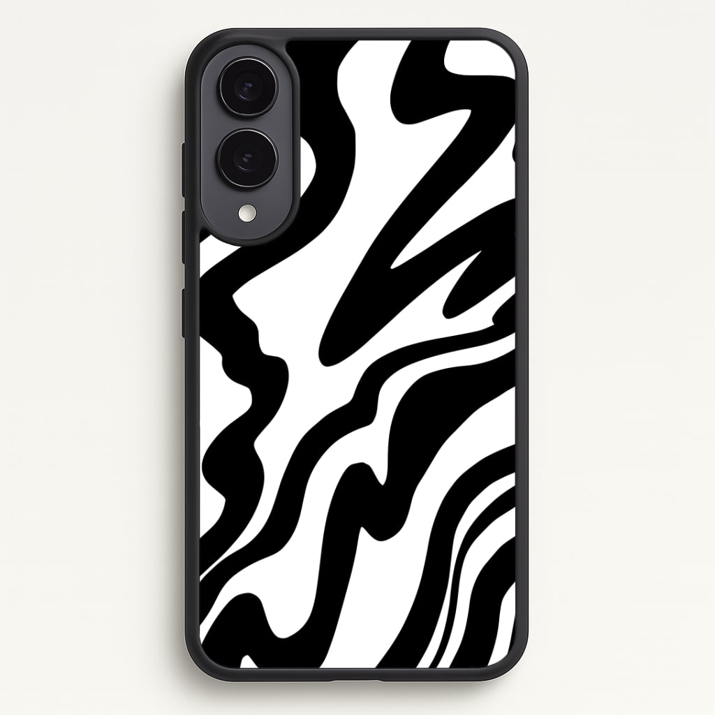 Black And White - Halloween Phone Case - Galaxy S25 Edge / Standard