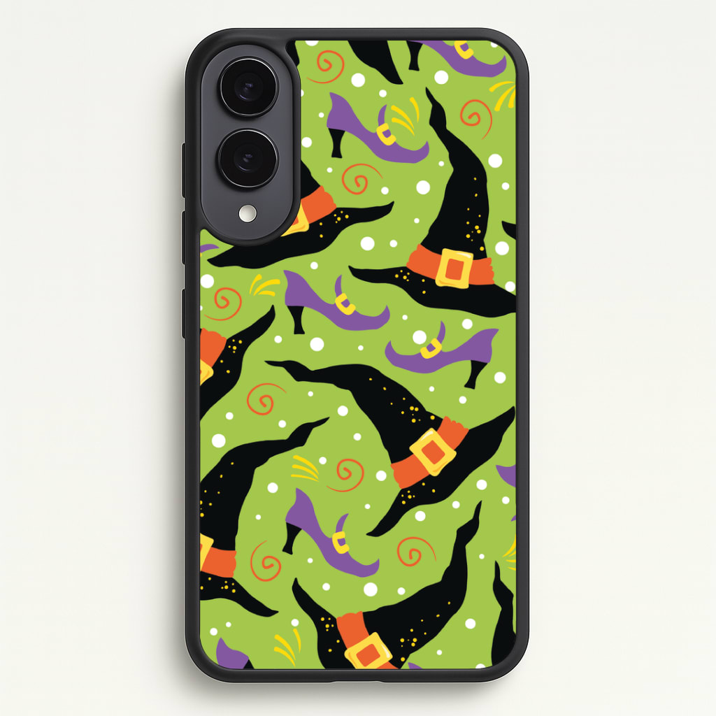Witch's Attire Pattern - Halloween Phone Case - Galaxy S25 Edge / Standard