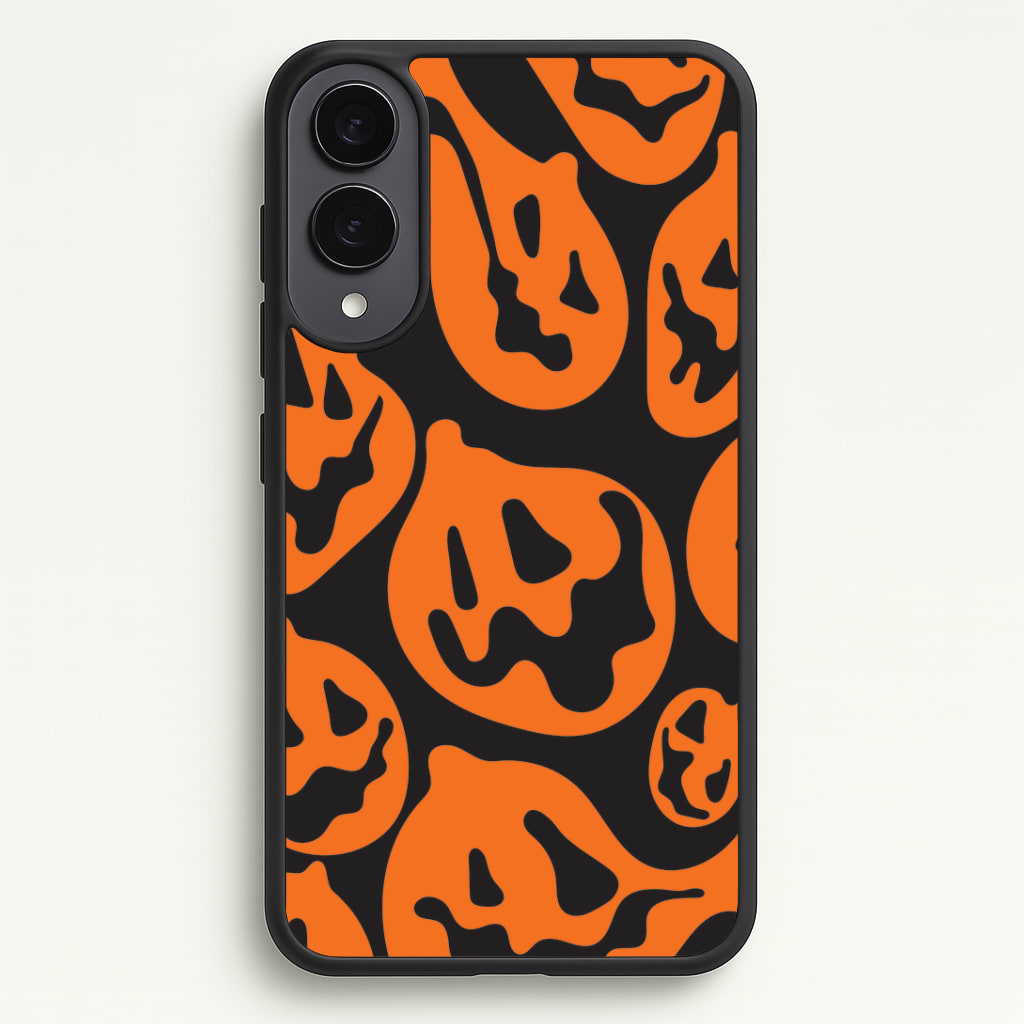 Pumpkin Pattern Phone Case - Galaxy S25 Edge / Standard