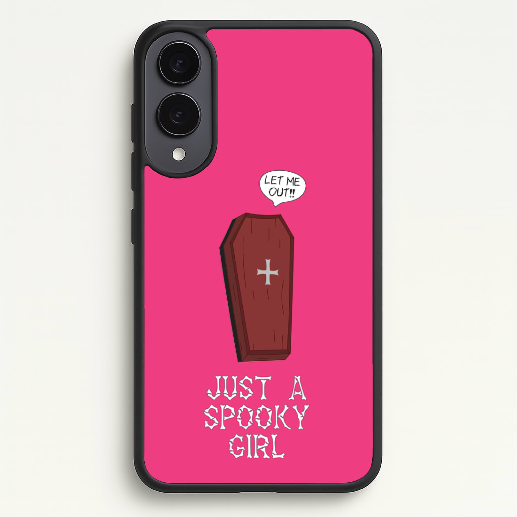 Just A Spooky Girl Phone Case - Galaxy S25 Edge / Standard