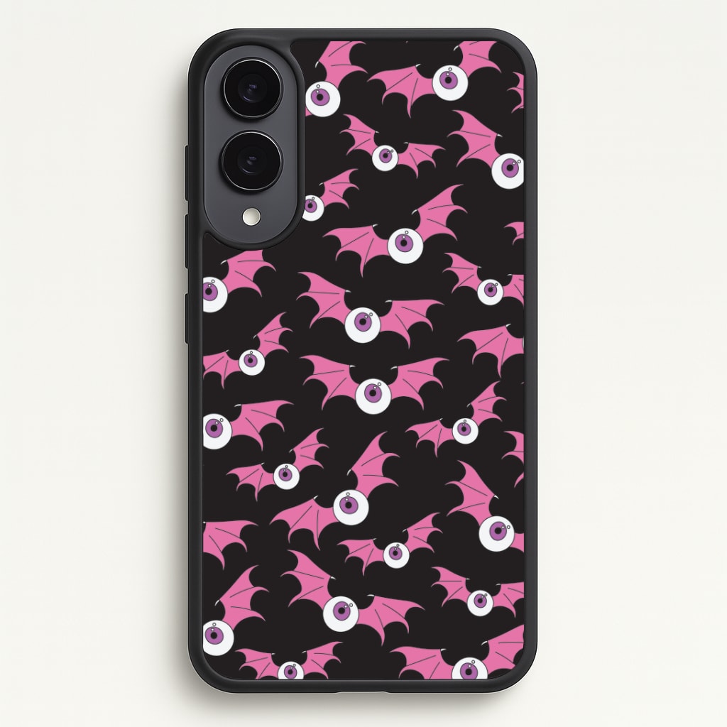 Bat Eye Pattern Phone Case - Galaxy S25 Edge / Standard
