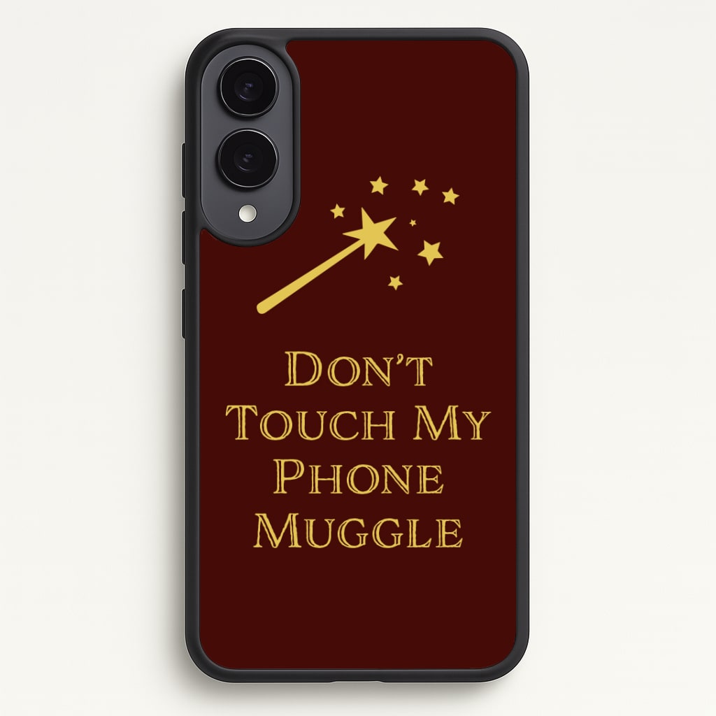 Don't Touch Muggle - Harry Potter Phone Case - Galaxy S25 Edge / Standard