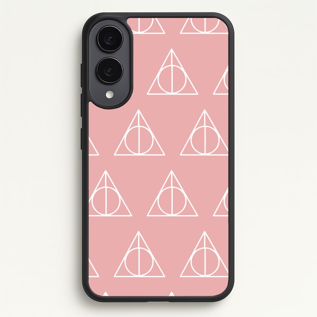 The Deathly Hallows Symbol Pattern Phone Case - Galaxy S25 Edge / Standard